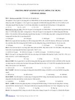 PHƯƠNG PHÁP GIẢI BÀI TẬP SẮT, ĐỒNG TÁC DỤNG VỚI HNO3, H2SO4