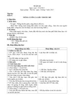 giáo án lớp 4 tuần 34 THO