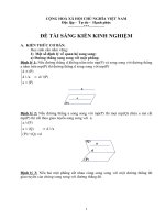 Sáng kiến kinh nghiệm  Giải toán thể tích khối đa diện