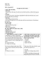 giáo án phụ đạo 10 - kì II