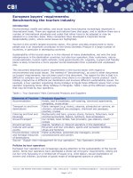 Benchmarking tourism