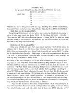 Bài phát biểu hội trại 26/3