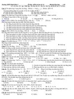 Bài tập tổng hợp.Ôn tập Họckỳ 2.Trắc nghiệm phong phú