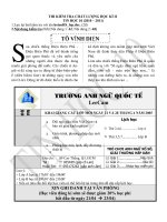 Thi HKII tin hoc 10 năm học 2010 - 2011