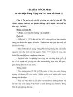 tiểu luận HV báo chí và tuyên truyền đề tài  Phân tích ảnh báo chí