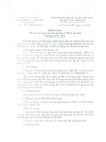 Thongbaos KQ thi HSG THCS cấp tỉnh năm 2011