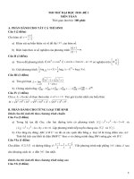 5 de thi thu DH co dap an