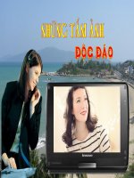 NHỮNG BỨC ẢNH ĐỘC ĐÁO