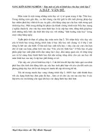 Dạy một số yếu tố HH cho HS lớp 2