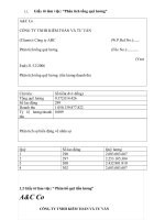 Giấy tờ làm việc “Phân tích tổng quỹ lương”