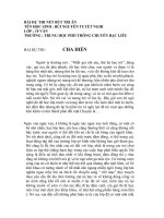 bài thi nét bút tri ân- cha hiền