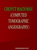 giải phẫu chấn thương mạch máu