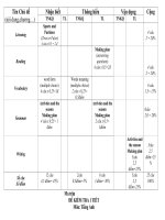 Đề kiểm tra học kỳ II lớp 6 - Ma trận