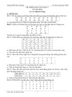 Đề ôn tập toán 7 HK2 (Hội An Đông -Lấp Vò-Đồng Tháp)