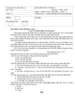 Đề thi cuối kì 2 - Lớp 2 - Tiếng Việt