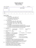 De KT HKy 2 Tin 11(dap an)