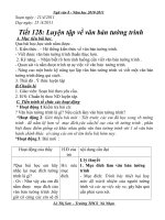 bài 31:luyện tập văn bản tường trình