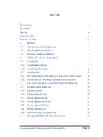 Đào tạo và sử dụng đội ngũ cán bộ công chức viên chức trên địa bàn huyện tiên lữ, tỉnh hưng yên
