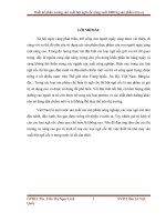 Thiết kế phân xưởng sản xuất bột ngũ cốc năng suất 1000 kg sản phẩm trên ca