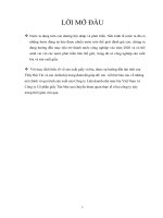 Bài báo cáo thực tập nhận thức: những nét chính và qui trình sản xuất của Công ty Liên doanh nhà máy bia Việt Nam và Công ty Cổ phần giấy Tân Mai