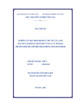 Nghiên cứu đặc điểm bệnh lý chủ yếu của lợn mắc PCV2 (porcine circovirus type 2) và áp dụng phương pháp hóa mô miễn dịch trong chẩn đoán bệnh