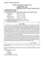 Đề thi Cuối kì 2- Tiếng việt 4 (2010-2011)