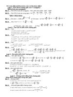 nhung bai tap luong giac cho lop 10