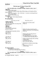 giáo án lớp 2 cả ngày