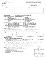 đề và đáp an li 7, 8 học kì 2