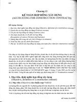 Chương 12 KẾ TOÁN HỢP ĐỔNG XÂY DỤNG