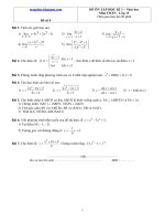 De On tap HK2 co dap an de 4