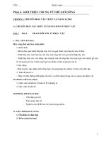 Giáo án sinh 11 nâng cao