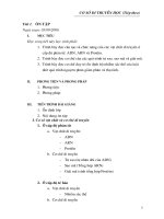 Giáo án sinh 12 cơ bản toàn tập