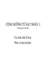 MRI nguyên lý cộng hưởng từ hạt nhân 1