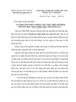 Công đoàn trong việc xây dựng THTT-HSTC