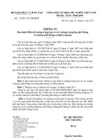 Thông tư 12/2011/TT-BGDĐT