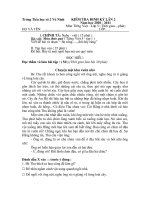 Kiểm tra định kỳ lần 2( Năm học 2010-2011)