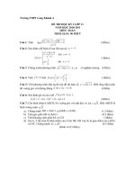 De thi tham khao hoc ky 2 toan 11