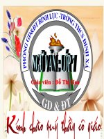 Tiết 133 Chương trình địa phương phần Văn