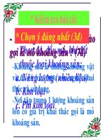 TH: Đọc bản đồ địa hình tỉ lệ lớn