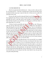 bài thể dục phát triển chung lớp 5 và biện pháp tiến hành nhằm nâng cao hiệu quả dạy  học