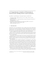 A Comprehensive Analysis of Chattering in Second Order Sliding Mode Control Systems