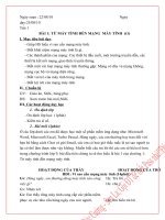 giao an tin hoc lop 9 chuan ktkn