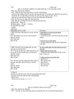 giáo án sinh học 12 cơ bản từ bài 33 đến hết