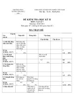 MT+ĐỀ + ĐÁP ÁN LÝ 7 TỰ LUẬN 100%