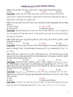 Cách tính nhầm và một số bài tập tính nhẫm trong hóa học