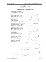 Tổ chức thi công nhà máy công nghiệp 1 tầng, móng thường chôn sâu 1,5m đến 1,8m so với cốt nền hoàn toàn kết cấu 4 nhịp 18m