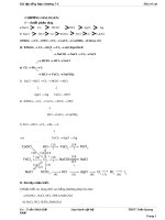 Bài tập tổng hợp chương 5-6 - Hóa vô cơ