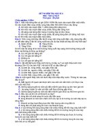 Đề thi HK 2 co lời giải