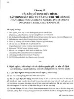 Chương 13 TÀI SẢN cố ĐỊNH Hữu HÌNH, BẤT ĐỘNG SẢN ĐẦU TƯ VÀ CÁC CHI PHÍ LIÊN HỆ